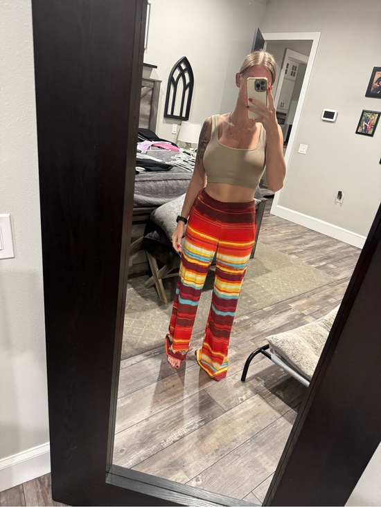 New York & Company Pants - New York & Company Multicolor Striped Wide Leg Pants